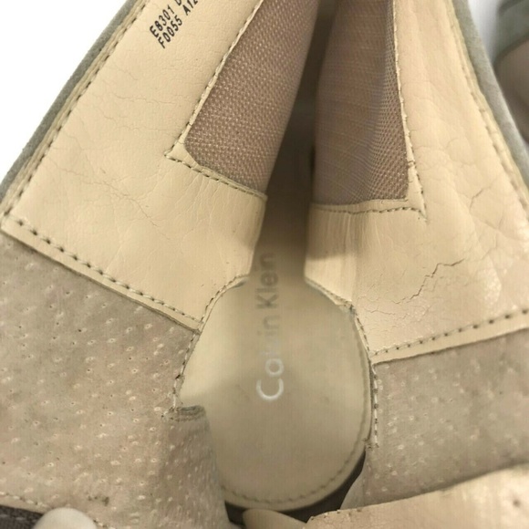 Calvin Klein Desiree Cut Out Ankle Boots Sz 8.5M - Picture 6 of 8